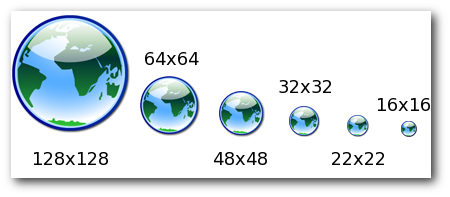 Multiple Size Icons